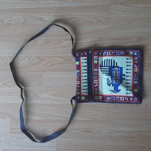 Aztec print bag